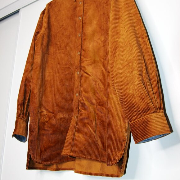 BNWT SS22 ACNE STUDIOS CORDUROY SHIRT 46 - Picture 6 of 11